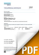 Type Approval Certificate_DNV_ Serie MarineTECH