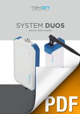 Wireless smart sensors. System DUOS