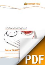 Seria 7X-KFT/KFW. Czujniki kablowe termoparowe i rezystancyjne