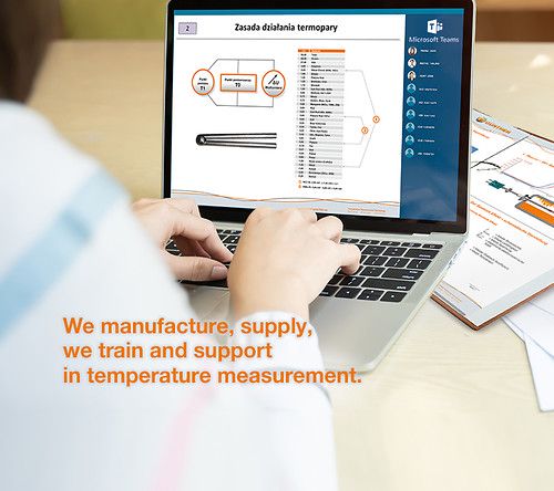 Support in temperature measurement